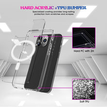 Load image into Gallery viewer, Magsafe Clear Acrylic PC +TPU Phone Case, For iPhone 14, For iPhone 14 Pro, For iPhone 14 Plus, For iPhone 14 Pro Max