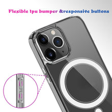 Load image into Gallery viewer, Magsafe Clear Acrylic PC +TPU Phone Case, For iPhone 14, For iPhone 14 Pro, For iPhone 14 Plus, For iPhone 14 Pro Max