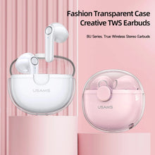 Load image into Gallery viewer, USAMS BU12 TWS Half In-Ear Bluetooth 5.1 Wireless Earphones, USAMS BU12