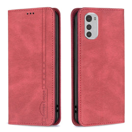 Magnetic RFID Anti-Theft Leather Phone Case, For Motorola Moto E32 4G, For Xiaomi 12 Lite