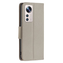 Load image into Gallery viewer, Litchi Texture Pure Color Leather Phone Case, For Xiaomi 12 Lite