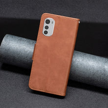 Load image into Gallery viewer, Lambskin Texture Pure Color Leather Phone Case, For Motorola Moto E32 4G / Moto E32s, For Xiaomi 12 Lite