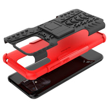 Load image into Gallery viewer, Tire Texture TPU + PC Phone Case with Holder, For Xiaomi Redmi 10C 4G global, For Motorola Moto G 5G 2022, For OPPO Realme 9i, For Xiaomi Redmi Note 11E 5G