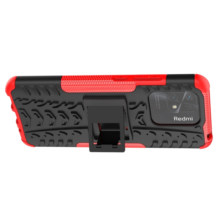 Tire Texture TPU + PC Phone Case with Holder, For Xiaomi Redmi 10C 4G global, For Motorola Moto G 5G 2022, For OPPO Realme 9i, For Xiaomi Redmi Note 11E 5G