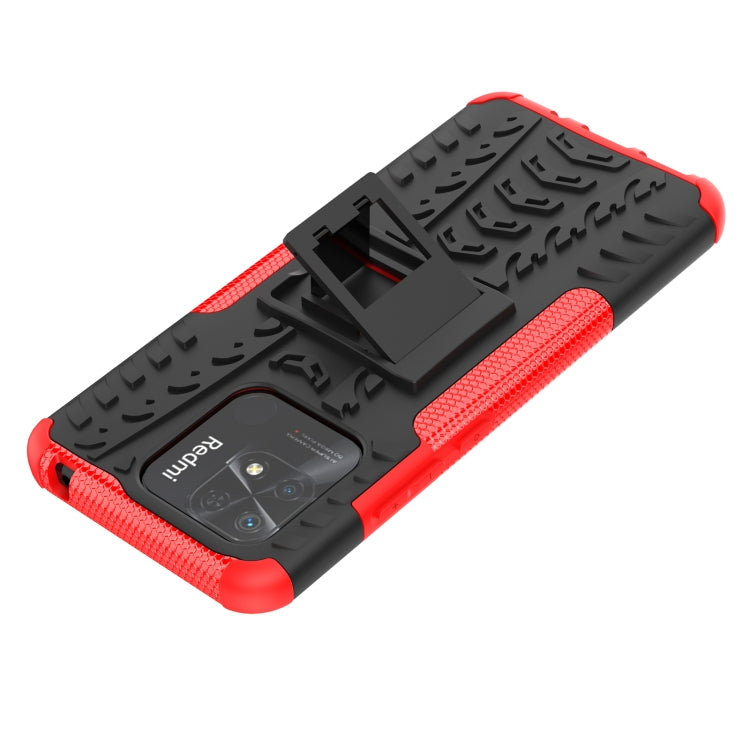 Tire Texture TPU + PC Phone Case with Holder, For Xiaomi Redmi 10C 4G global, For Motorola Moto G 5G 2022, For OPPO Realme 9i, For Xiaomi Redmi Note 11E 5G
