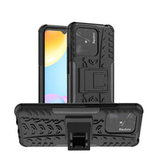 Load image into Gallery viewer, Tire Texture TPU + PC Phone Case with Holder, For Xiaomi Redmi 10C 4G global, For Motorola Moto G 5G 2022, For OPPO Realme 9i, For Xiaomi Redmi Note 11E 5G