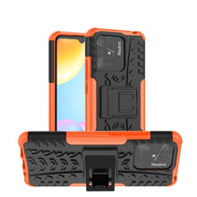 Load image into Gallery viewer, Tire Texture TPU + PC Phone Case with Holder, For Xiaomi Redmi 10C 4G global, For Motorola Moto G 5G 2022, For OPPO Realme 9i, For Xiaomi Redmi Note 11E 5G