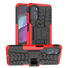 Load image into Gallery viewer, Tire Texture TPU + PC Phone Case with Holder, For Xiaomi Redmi 10C 4G global, For Motorola Moto G 5G 2022, For OPPO Realme 9i, For Xiaomi Redmi Note 11E 5G