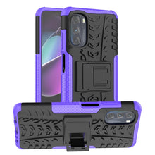 Load image into Gallery viewer, Tire Texture TPU + PC Phone Case with Holder, For Xiaomi Redmi 10C 4G global, For Motorola Moto G 5G 2022, For OPPO Realme 9i, For Xiaomi Redmi Note 11E 5G