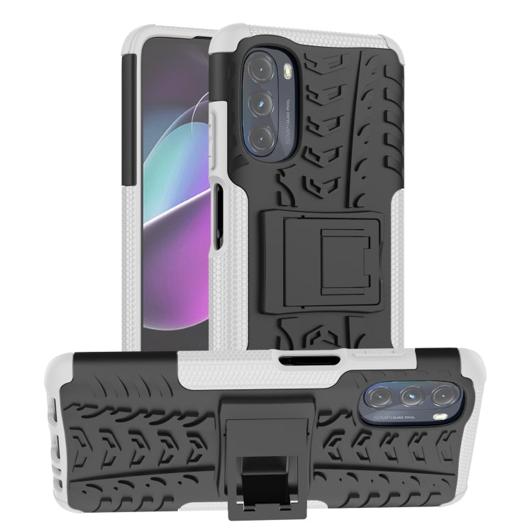 Tire Texture TPU + PC Phone Case with Holder, For Xiaomi Redmi 10C 4G global, For Motorola Moto G 5G 2022, For OPPO Realme 9i, For Xiaomi Redmi Note 11E 5G