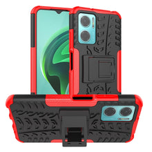 Load image into Gallery viewer, Tire Texture TPU + PC Phone Case with Holder, For Xiaomi Redmi 10C 4G global, For Motorola Moto G 5G 2022, For OPPO Realme 9i, For Xiaomi Redmi Note 11E 5G