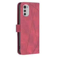 Load image into Gallery viewer, Magnetic Buckle Rhombus Texture Leather Phone Case, For Motorola Moto E32 4G, For Xiaomi 12 Lite