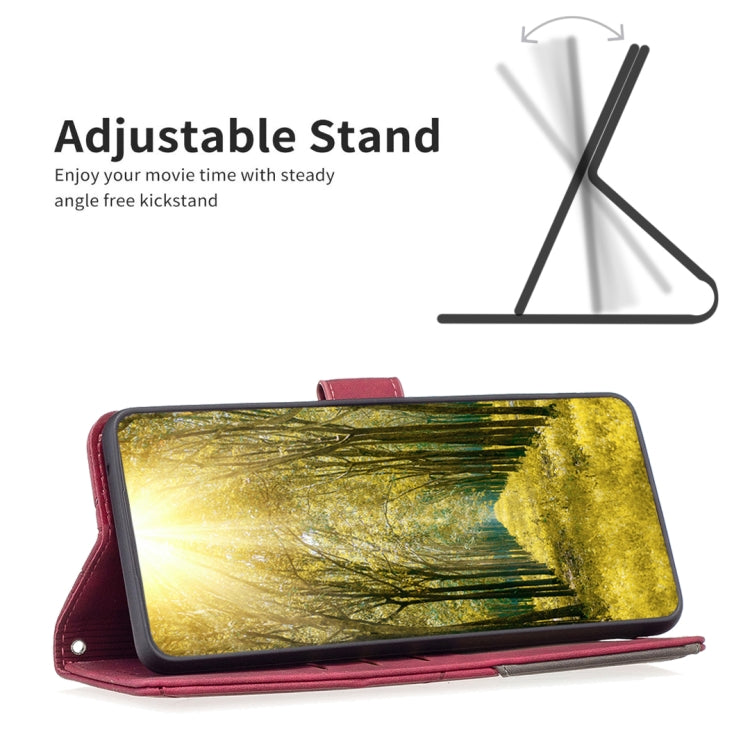 Magnetic Buckle Rhombus Texture Leather Phone Case, For Motorola Moto E32 4G, For Xiaomi 12 Lite