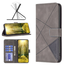 Load image into Gallery viewer, Magnetic Buckle Rhombus Texture Leather Phone Case, For Motorola Moto E32 4G, For Xiaomi 12 Lite