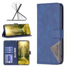Load image into Gallery viewer, Magnetic Buckle Rhombus Texture Leather Phone Case, For Motorola Moto E32 4G, For Xiaomi 12 Lite