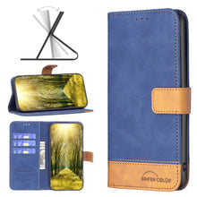 Load image into Gallery viewer, BF11 Color Matching Skin Feel Leather Phone Case, For Motorola Moto E32 4G, For Xiaomi 12 Lite