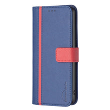 Load image into Gallery viewer, Color Matching Cross Texture Leather Phone Case, For Motorola Moto E32 4G, For Xiaomi 12 Lite
