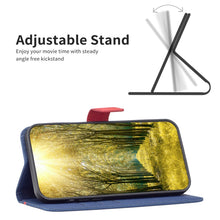 Load image into Gallery viewer, Color Matching Cross Texture Leather Phone Case, For Motorola Moto E32 4G, For Xiaomi 12 Lite