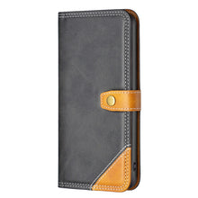 Load image into Gallery viewer, Color Matching Double Sewing Thread Leather Phone Case, For Motorola Moto E32 4G, For Xiaomi 12 Lite
