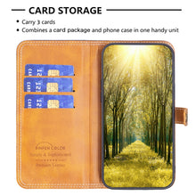 Load image into Gallery viewer, Color Matching Double Sewing Thread Leather Phone Case, For Motorola Moto E32 4G, For Xiaomi 12 Lite