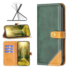 Load image into Gallery viewer, Color Matching Double Sewing Thread Leather Phone Case, For Motorola Moto E32 4G, For Xiaomi 12 Lite