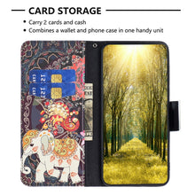 Load image into Gallery viewer, Colored Drawing Leather Phone Case, For Xiaomi 12 Lite