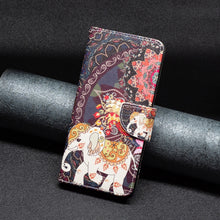 Load image into Gallery viewer, Colored Drawing Leather Phone Case, For Xiaomi 12 Lite