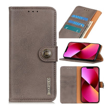 Load image into Gallery viewer, KHAZNEH Cowhide Texture Horizontal Flip Leather Phone Case, For iPhone 14, For iPhone 14 Plus, For iPhone 14 Pro, For iPhone 14 Pro Max