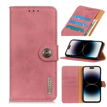Load image into Gallery viewer, KHAZNEH Cowhide Texture Horizontal Flip Leather Phone Case, For iPhone 14, For iPhone 14 Plus, For iPhone 14 Pro, For iPhone 14 Pro Max