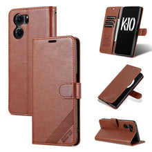 Load image into Gallery viewer, AZNS Sheepskin Texture Flip Leather Phone Case, For vivo S15e, For Honor Play 30, For OPPO K10, For OPPO K10 Pro, For Xiaomi 12 Lite