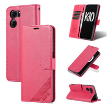 Load image into Gallery viewer, AZNS Sheepskin Texture Flip Leather Phone Case, For vivo S15e, For Honor Play 30, For OPPO K10, For OPPO K10 Pro, For Xiaomi 12 Lite