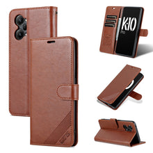 Load image into Gallery viewer, AZNS Sheepskin Texture Flip Leather Phone Case, For vivo S15e, For Honor Play 30, For OPPO K10, For OPPO K10 Pro, For Xiaomi 12 Lite