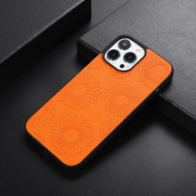 Load image into Gallery viewer, Sunflower Pattern PU+TPU+PC Shockproof Phone Case, For iPhone 13 Pro Max, For Motorola Razr 5G, For Huawei P50 Pocket, For Samsung Galaxy Z Flip3 5G, For Samsung Galaxy Z Fold3 5G