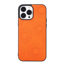 Load image into Gallery viewer, Sunflower Pattern PU+TPU+PC Shockproof Phone Case, For iPhone 13 Pro Max, For Motorola Razr 5G, For Huawei P50 Pocket, For Samsung Galaxy Z Flip3 5G, For Samsung Galaxy Z Fold3 5G