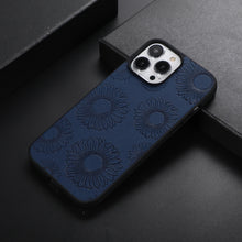 Load image into Gallery viewer, Sunflower Pattern PU+TPU+PC Shockproof Phone Case, For iPhone 13 Pro Max, For Motorola Razr 5G, For Huawei P50 Pocket, For Samsung Galaxy Z Flip3 5G, For Samsung Galaxy Z Fold3 5G