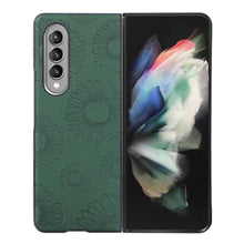 Load image into Gallery viewer, Sunflower Pattern PU+TPU+PC Shockproof Phone Case, For iPhone 13 Pro Max, For Motorola Razr 5G, For Huawei P50 Pocket, For Samsung Galaxy Z Flip3 5G, For Samsung Galaxy Z Fold3 5G
