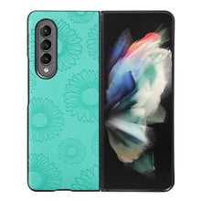 Load image into Gallery viewer, Sunflower Pattern PU+TPU+PC Shockproof Phone Case, For iPhone 13 Pro Max, For Motorola Razr 5G, For Huawei P50 Pocket, For Samsung Galaxy Z Flip3 5G, For Samsung Galaxy Z Fold3 5G