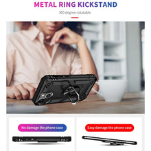 Load image into Gallery viewer, Shockproof TPU + PC Ring Holder Phone Case, For iPhone 14, For iPhone 14 Plus, For iPhone 14 Pro, For iPhone 14 Pro Max