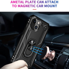 Load image into Gallery viewer, Shockproof TPU + PC Ring Holder Phone Case, For iPhone 14, For iPhone 14 Plus, For iPhone 14 Pro, For iPhone 14 Pro Max