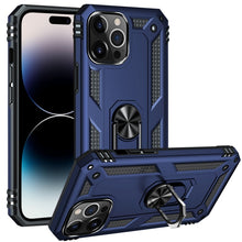 Load image into Gallery viewer, Shockproof TPU + PC Ring Holder Phone Case, For iPhone 14, For iPhone 14 Plus, For iPhone 14 Pro, For iPhone 14 Pro Max