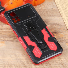 Load image into Gallery viewer, Lanyard Mecha Armor Kickstand PC + TPU Phone Case, For Xiaomi Poco X4 Pro 5G, For Xiaomi Redmi 10C, For Xiaomi Redmi Note 11 Pro Global, For Xiaomi Redmi Note 11S, For OPPO Realme C31