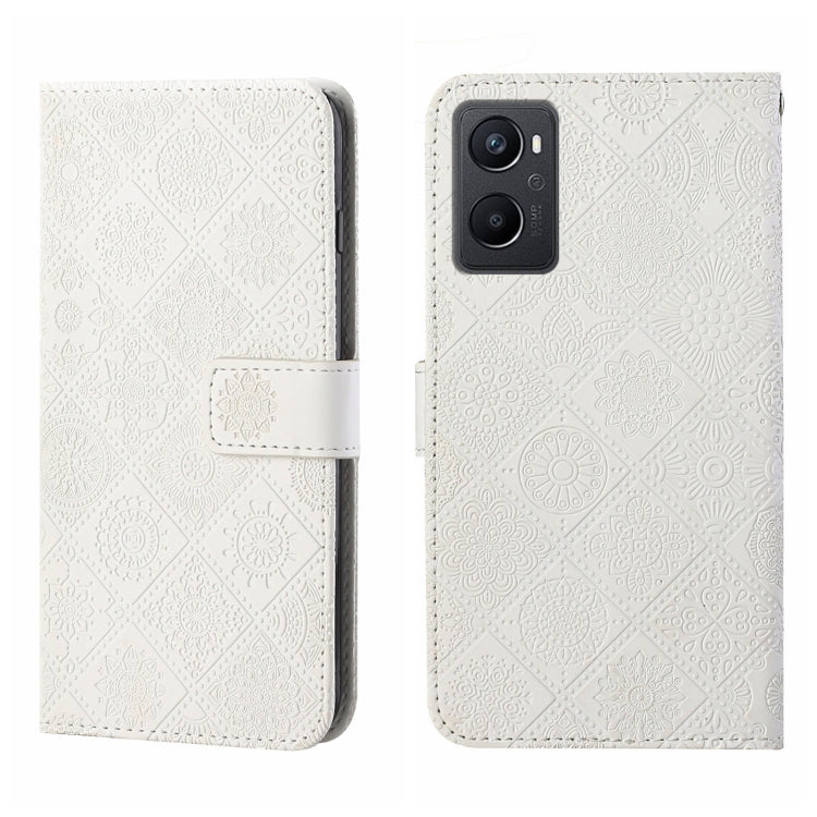 Ethnic Style Embossed Pattern Leather Phone Case, For OPPO A96 5G, For OPPO Find X5, For OPPO Find X5 Pro, For OPPO Realme 9i, For OPPO Reno7, For Xiaomi Poco M4 Pro 5G