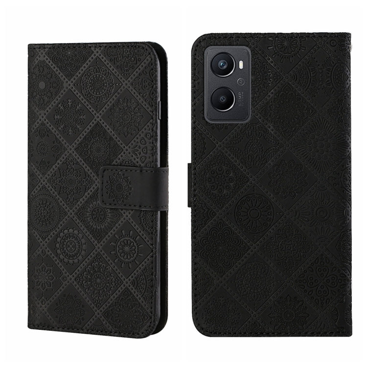 Ethnic Style Embossed Pattern Leather Phone Case, For OPPO A96 5G, For OPPO Find X5, For OPPO Find X5 Pro, For OPPO Realme 9i, For OPPO Reno7, For Xiaomi Poco M4 Pro 5G