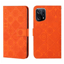 Load image into Gallery viewer, Ethnic Style Embossed Pattern Leather Phone Case, For OPPO A96 5G, For OPPO Find X5, For OPPO Find X5 Pro, For OPPO Realme 9i, For OPPO Reno7, For Xiaomi Poco M4 Pro 5G