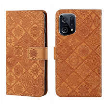 Load image into Gallery viewer, Ethnic Style Embossed Pattern Leather Phone Case, For OPPO A96 5G, For OPPO Find X5, For OPPO Find X5 Pro, For OPPO Realme 9i, For OPPO Reno7, For Xiaomi Poco M4 Pro 5G