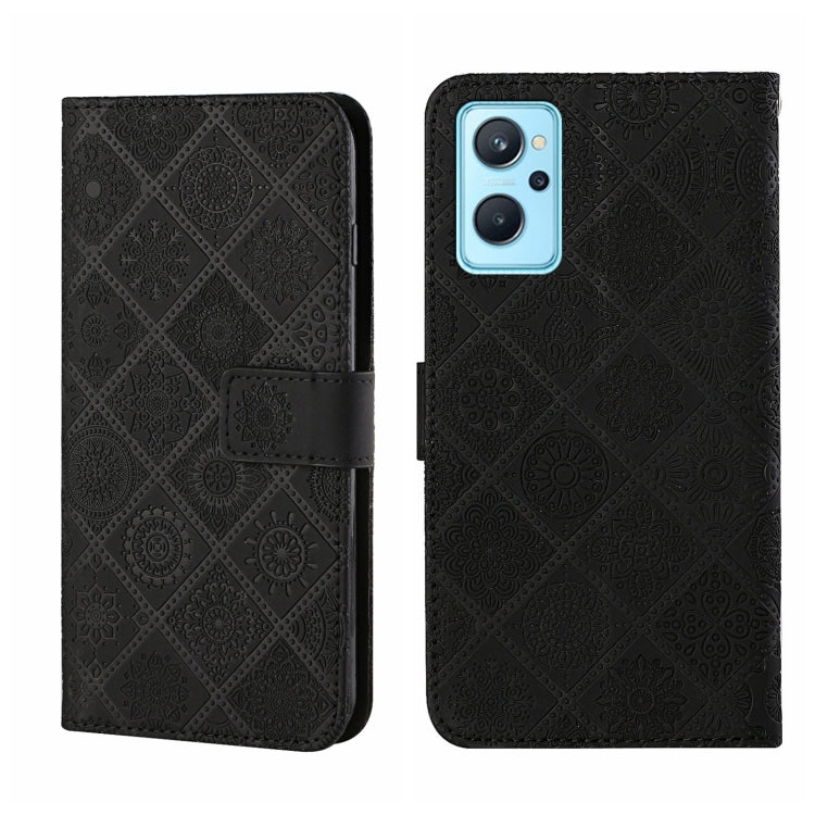 Ethnic Style Embossed Pattern Leather Phone Case, For OPPO A96 5G, For OPPO Find X5, For OPPO Find X5 Pro, For OPPO Realme 9i, For OPPO Reno7, For Xiaomi Poco M4 Pro 5G