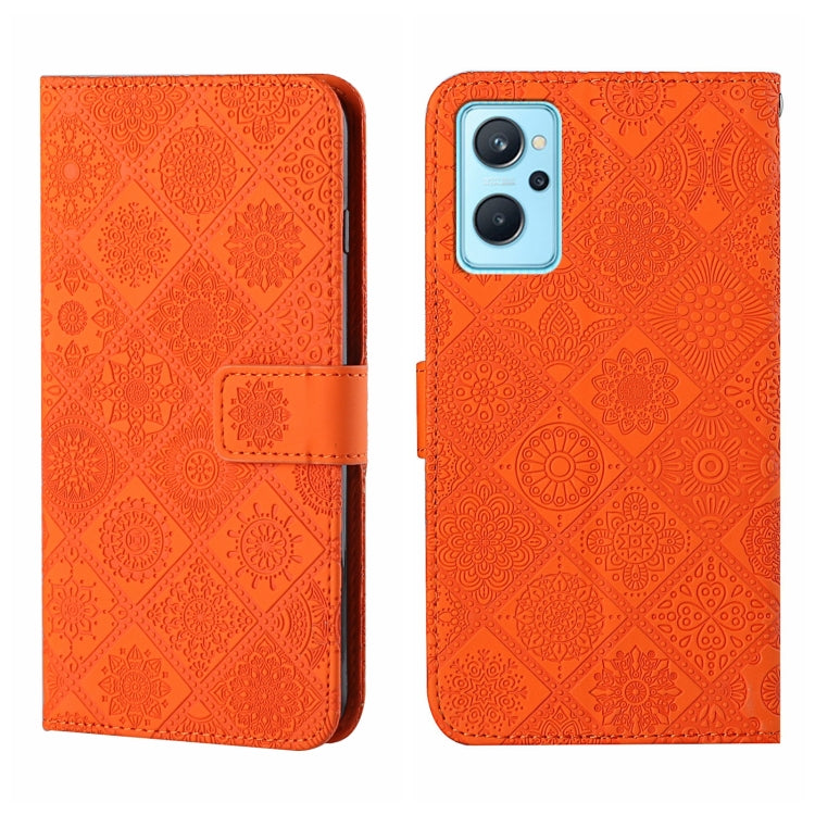 Ethnic Style Embossed Pattern Leather Phone Case, For OPPO A96 5G, For OPPO Find X5, For OPPO Find X5 Pro, For OPPO Realme 9i, For OPPO Reno7, For Xiaomi Poco M4 Pro 5G
