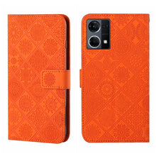 Load image into Gallery viewer, Ethnic Style Embossed Pattern Leather Phone Case, For OPPO A96 5G, For OPPO Find X5, For OPPO Find X5 Pro, For OPPO Realme 9i, For OPPO Reno7, For Xiaomi Poco M4 Pro 5G