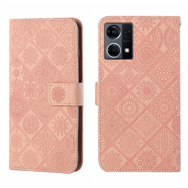 Ethnic Style Embossed Pattern Leather Phone Case, For OPPO A96 5G, For OPPO Find X5, For OPPO Find X5 Pro, For OPPO Realme 9i, For OPPO Reno7, For Xiaomi Poco M4 Pro 5G