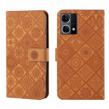 Load image into Gallery viewer, Ethnic Style Embossed Pattern Leather Phone Case, For OPPO A96 5G, For OPPO Find X5, For OPPO Find X5 Pro, For OPPO Realme 9i, For OPPO Reno7, For Xiaomi Poco M4 Pro 5G